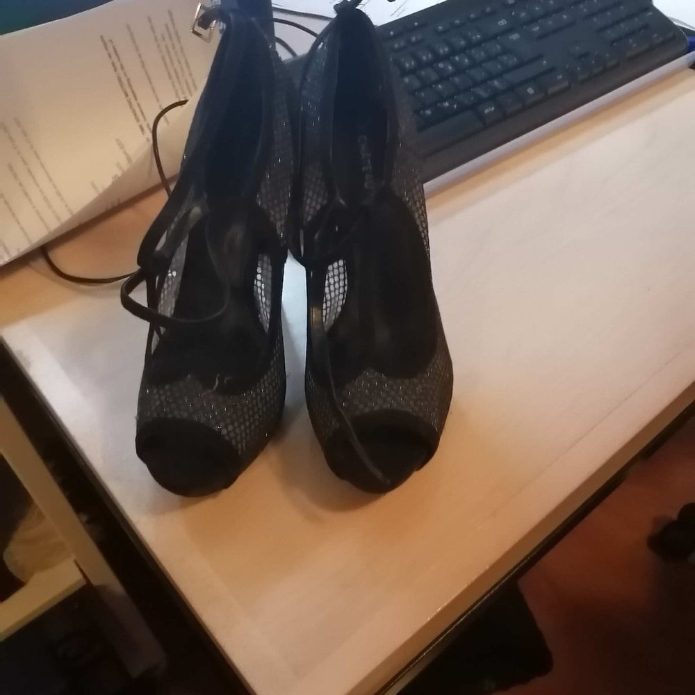 Evening sandals, elegant